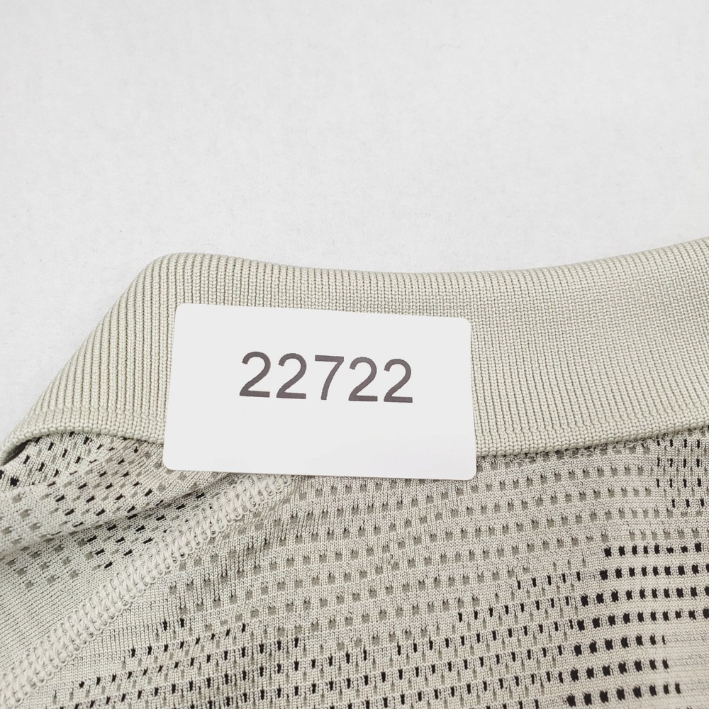 Lululemon Metal Vent Tech Polo Shirt Mens Large Beige Geo Camo Performance Golf - Picture 8 of 9